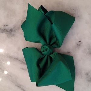 Kelly green bow (lg)
